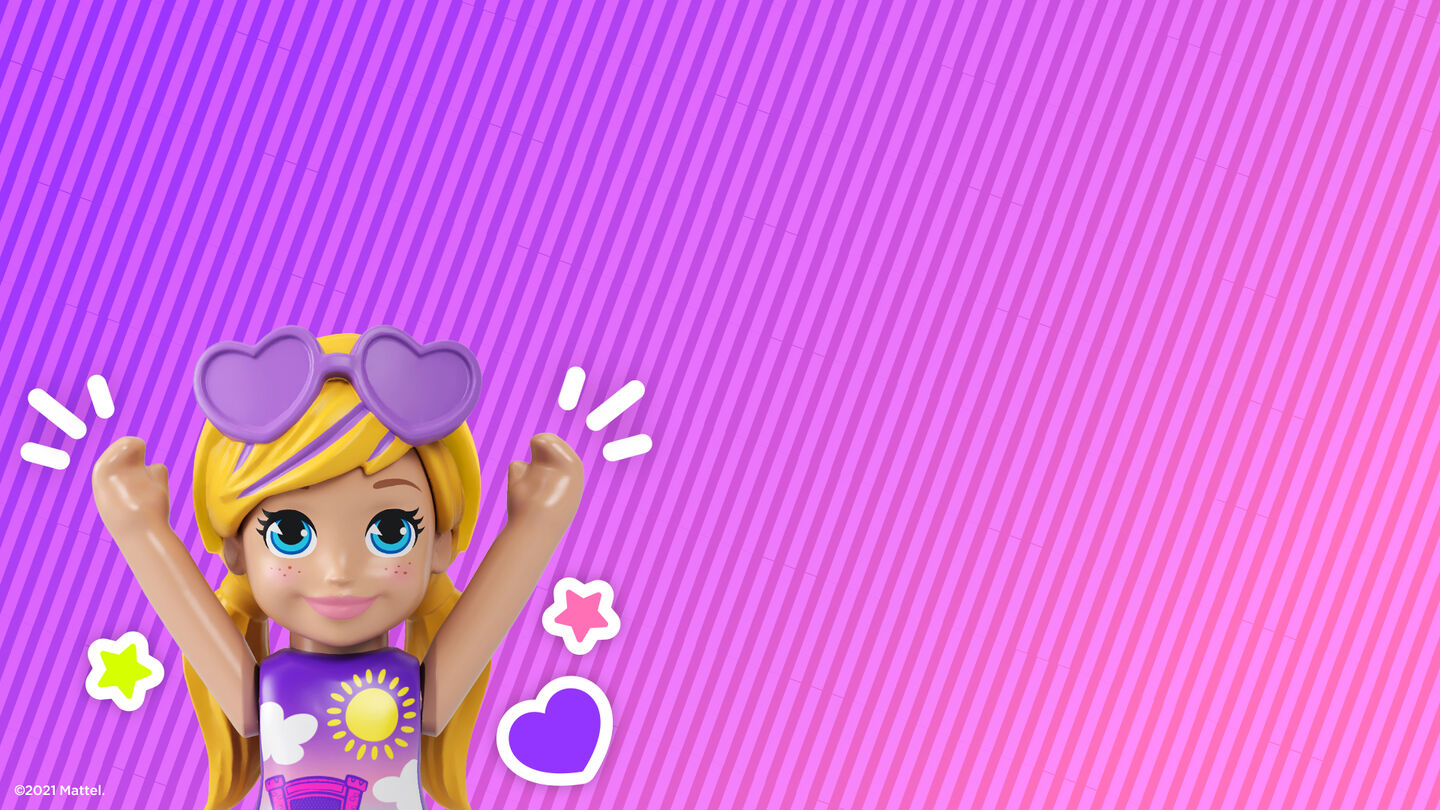 Polly Pocket Virtual Backgrounds