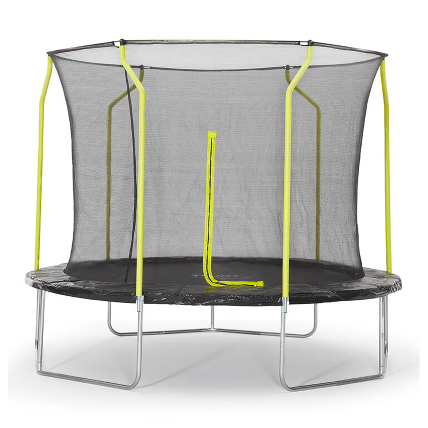 PLUM 10FT WAVE SPRINGSAFE TRAMPOLINE&ENC