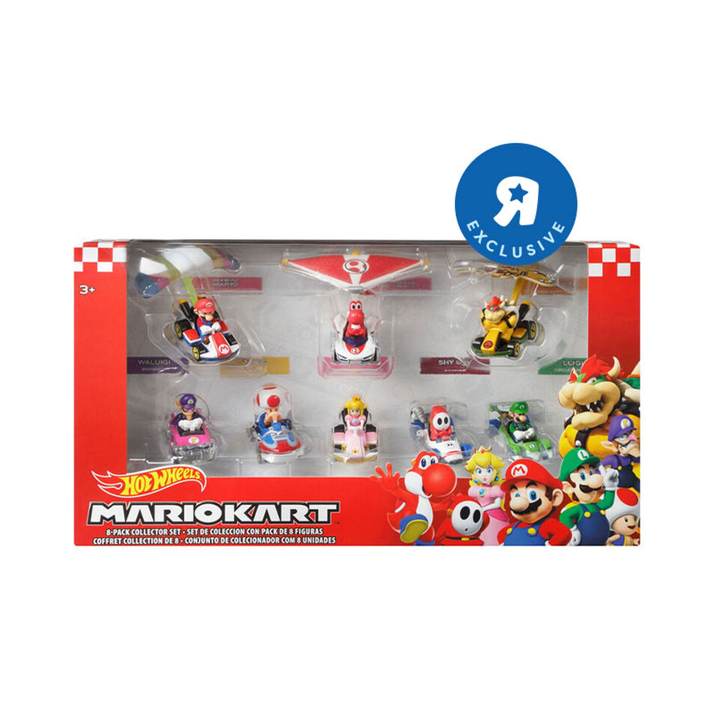 Hot Wheels Mario Kart Character Cars