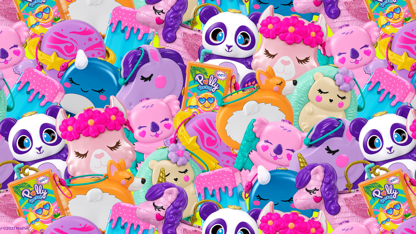 Polly pocket - virtual backgrounds