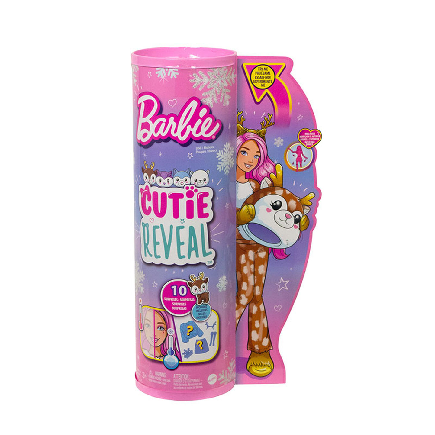 Barbie Cutie Reveal Doll Ast.