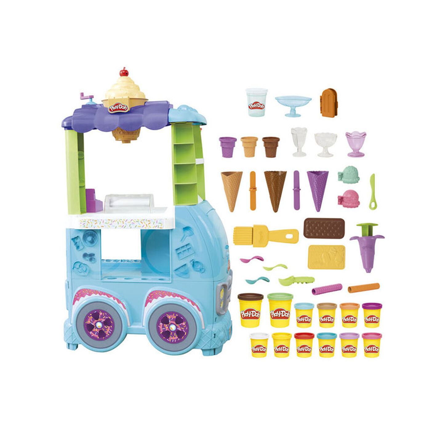 Play-Doh Kitchen Creations Ultimate Ice Cream Truck Playset