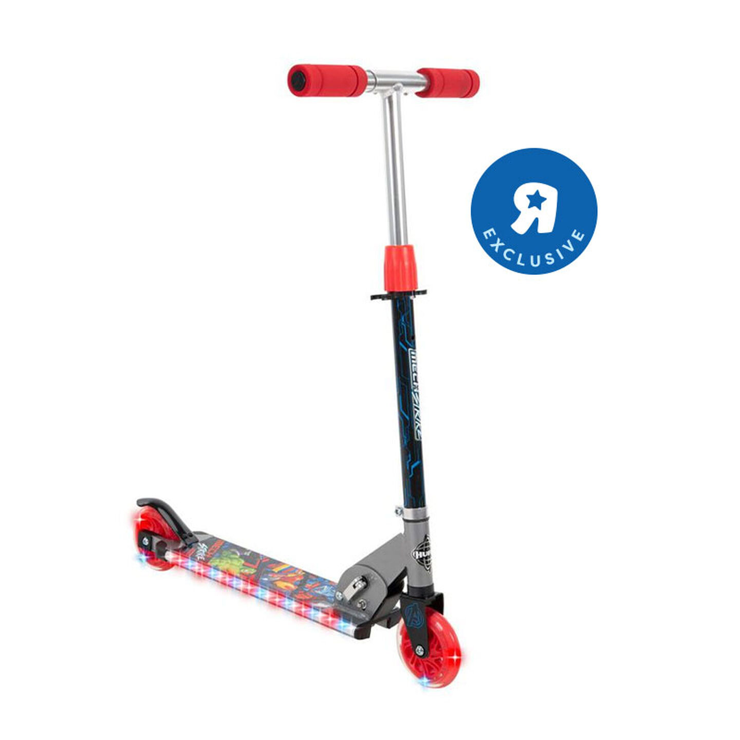 Huffy Electro-Light Inline Scooter featuring Marvel Avengers
