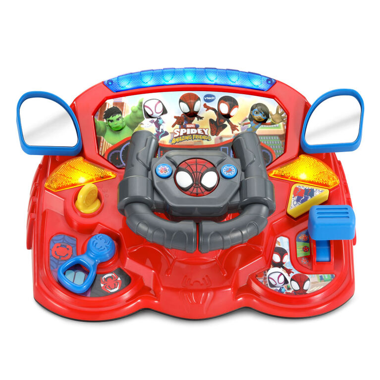 VTech Spidey and His Amazing Friends Spidey to the Rescue Driver - English Edition