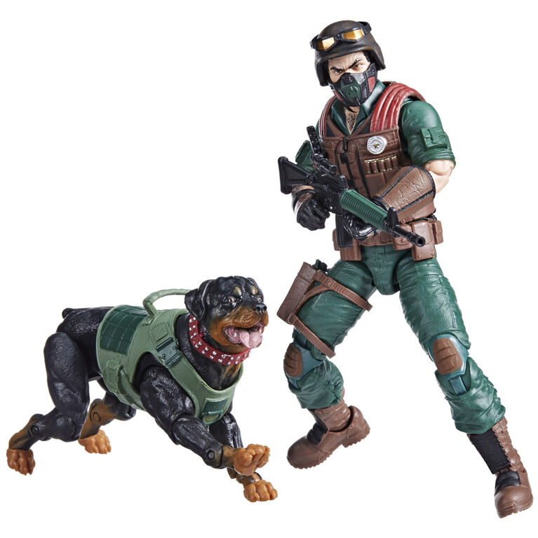 G.I. Joe Classified Series, figurine de collection #113 Mutt et chien Junkyard