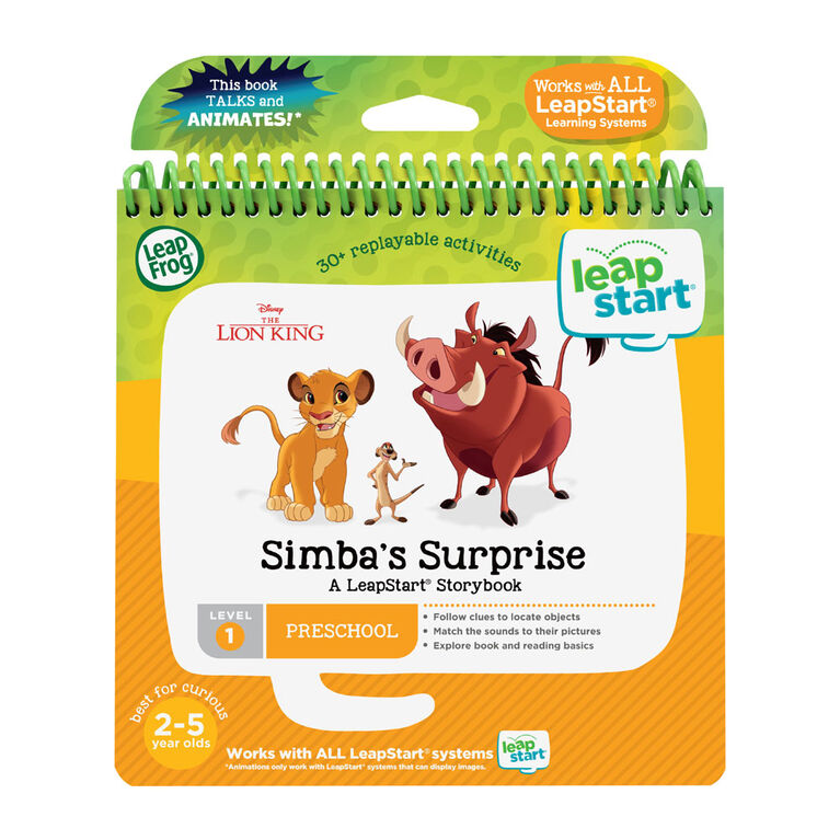 LeapFrog LeapStart The Lion King Simba's Surprise - English Edition