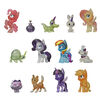 My Little Pony Collection Poneys et amis fidèles, 12 poneys et animaux, figurines de 3,5 cm incluant 1 jouet mystère - Notre exclusivité