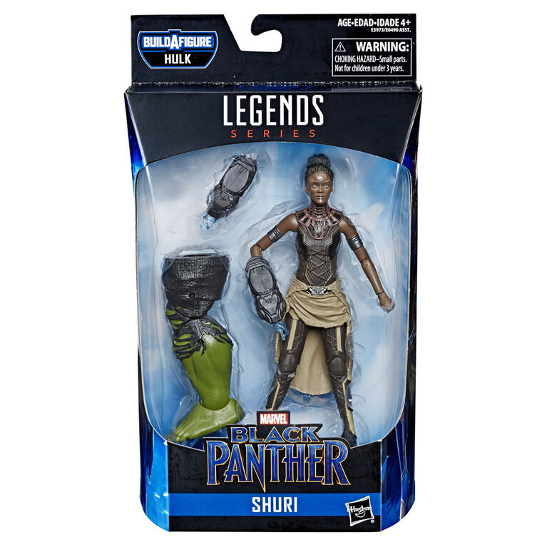 Marvel Legends Series: Black Panther Shuri with Build-A-Figure Piece