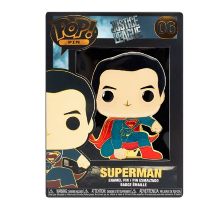 Badge émaillé Superman par Funko Pop! Justice League