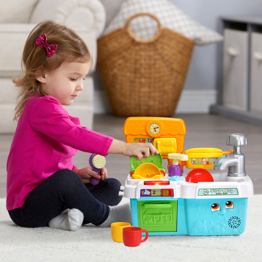 leapfrog scrub and play smart sink