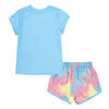 Ensemble de t-shirt et shorts Nike - Bleu