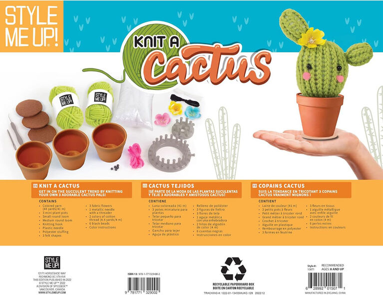 Style Me Up! Knit a Cactus