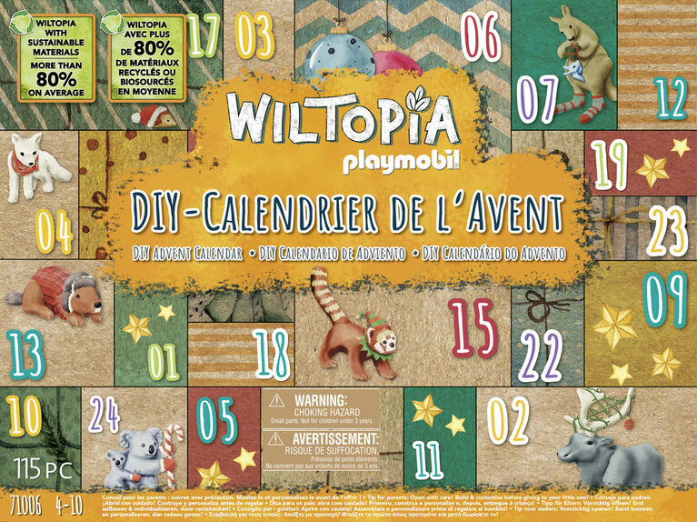 Animal Trip around the World Advent Calendar