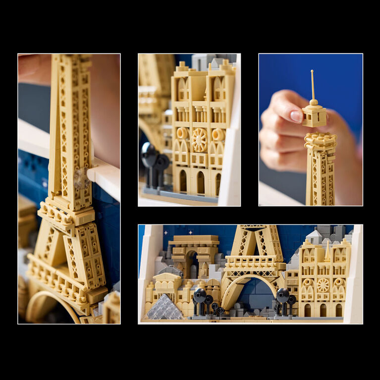 LEGO Architecture Paris - City of Love Building Set for Adults, Ages 18+ - 21064