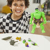 MixMashers Marvel Avengers, figurine personnalisable Hulk deluxe à mélanger et combiner avec accessoires