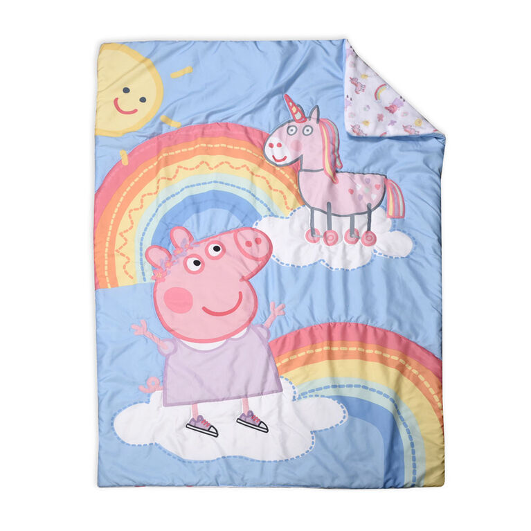 Peppa Pig 3-Piece Toddler Bedding Set