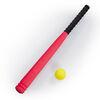 Out and About 24" Baseball Bat and Ball Set Red
