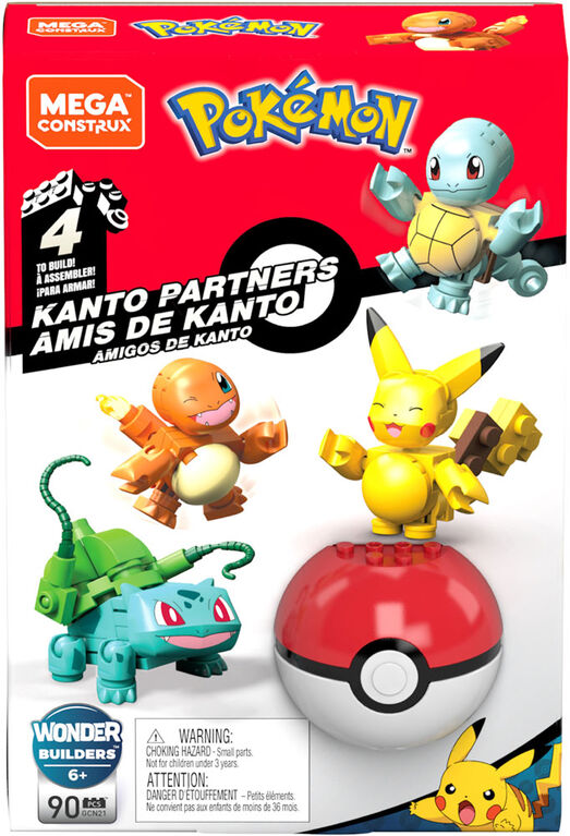 Mega Construx Pokémon Kanto Partners