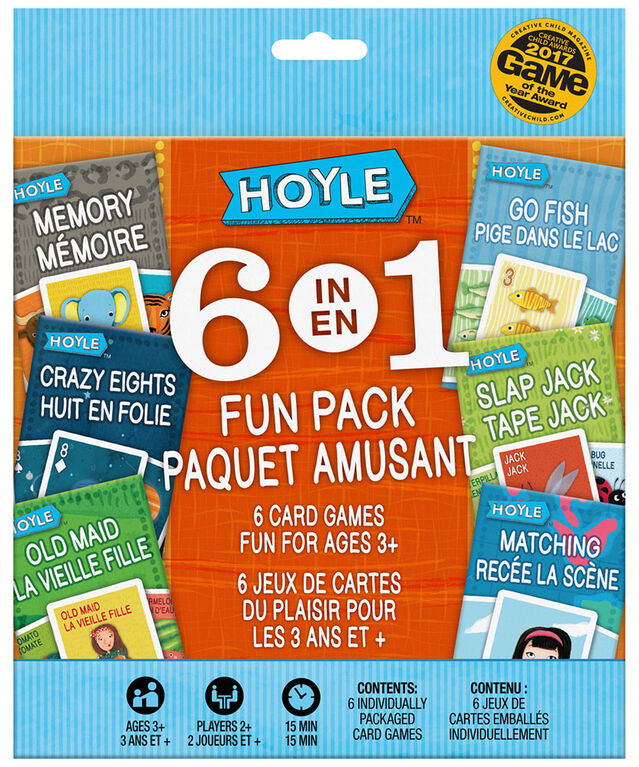 Hoyle 6-in-1 paquet amusant
