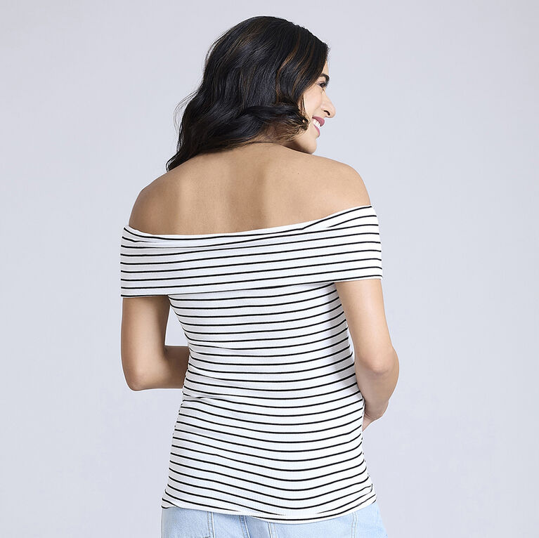 Motherhood Off The Shoulder Top