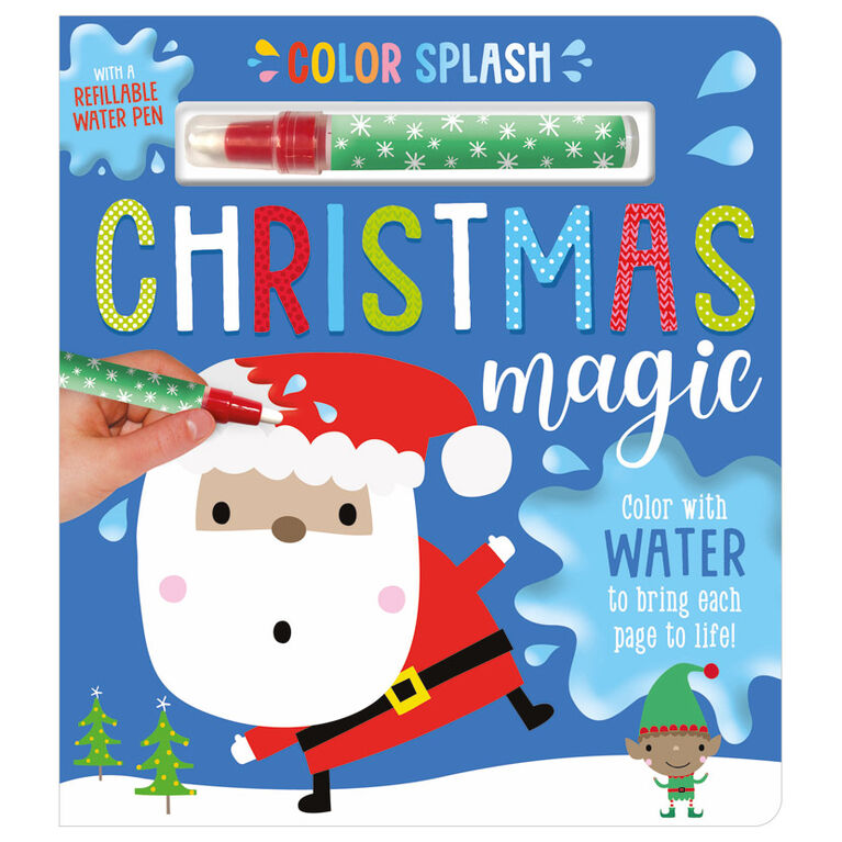 Color Splash Christmas Magic - English Edition