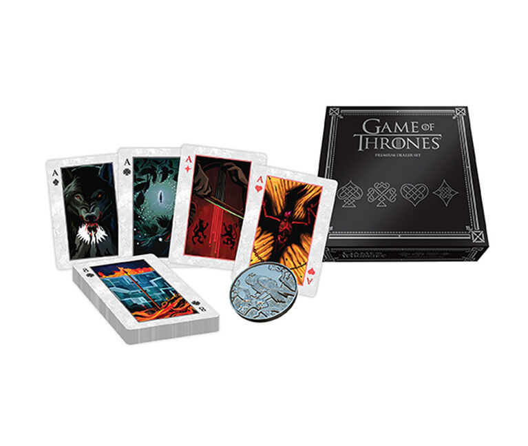 Game of Thrones Premium Dealer Playing Card Set - English Edition