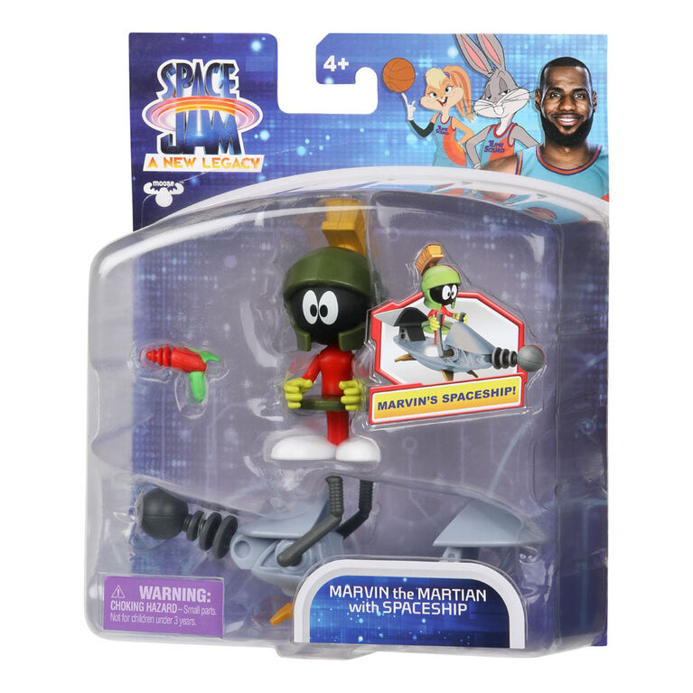 Space Jam S1 Ballers Fig Pack - Marvin With Spaceship - English Edition
