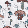 Perlimpinpin-Muslin blanket-Mushrooms