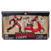 Marvel Legends Series Deadpool CORPS Marvel Comics Collectible 6 Inch Action Figures & Vehicle