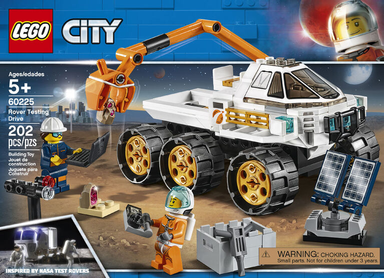 Lego rover testing drive online
