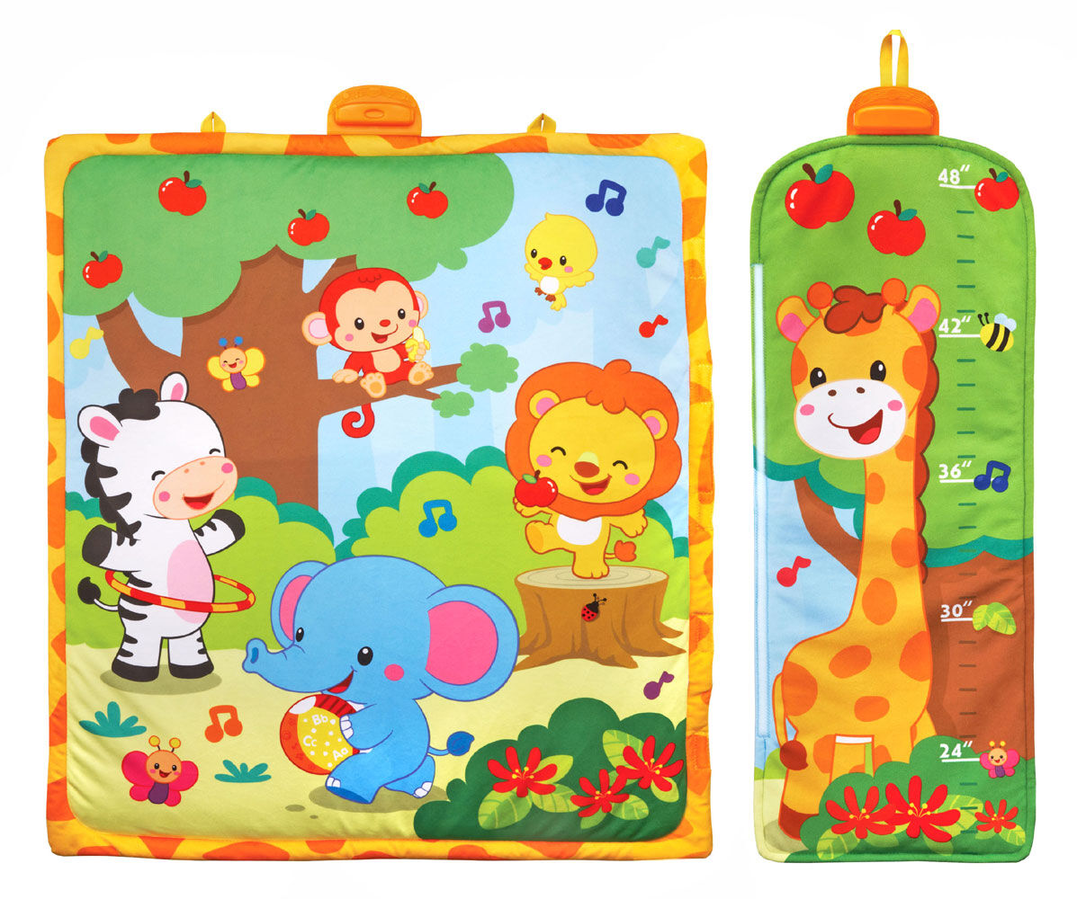 vtech baby giggle and grow jungle playmat