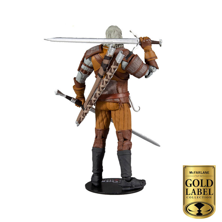 McFarlane Gold Label Collectors Series: Witcher - Geralt Figure - R Exclusive