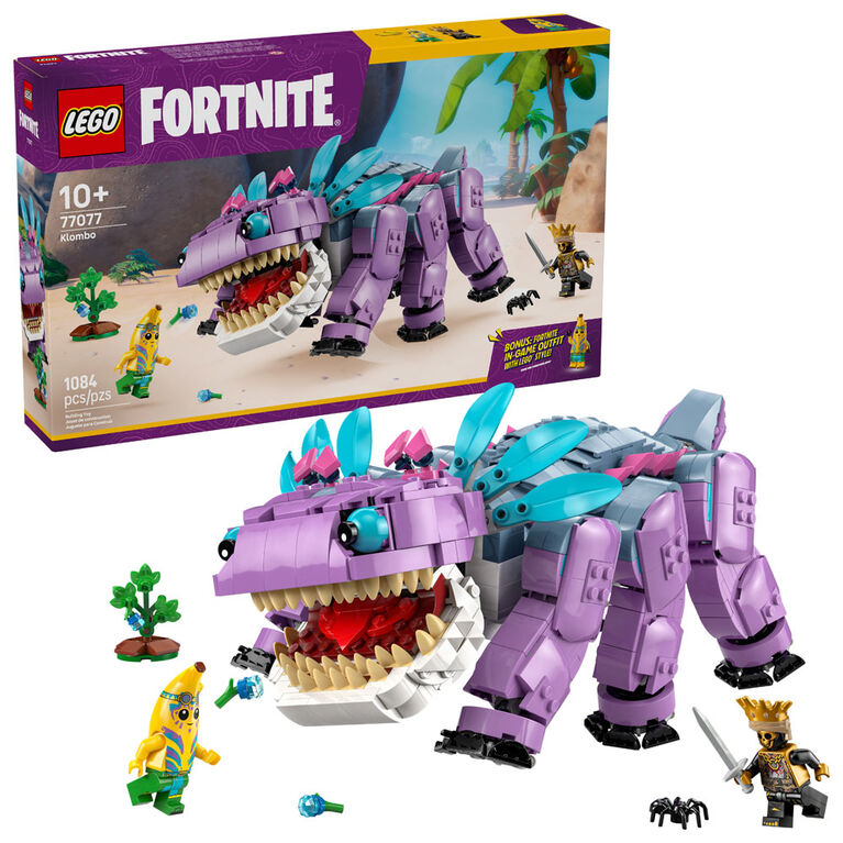 LEGO Fortnite Klombo - Kids Toy -  Building Toy for Girls & Boys 10+ - Birthday Gift Idea - 77077