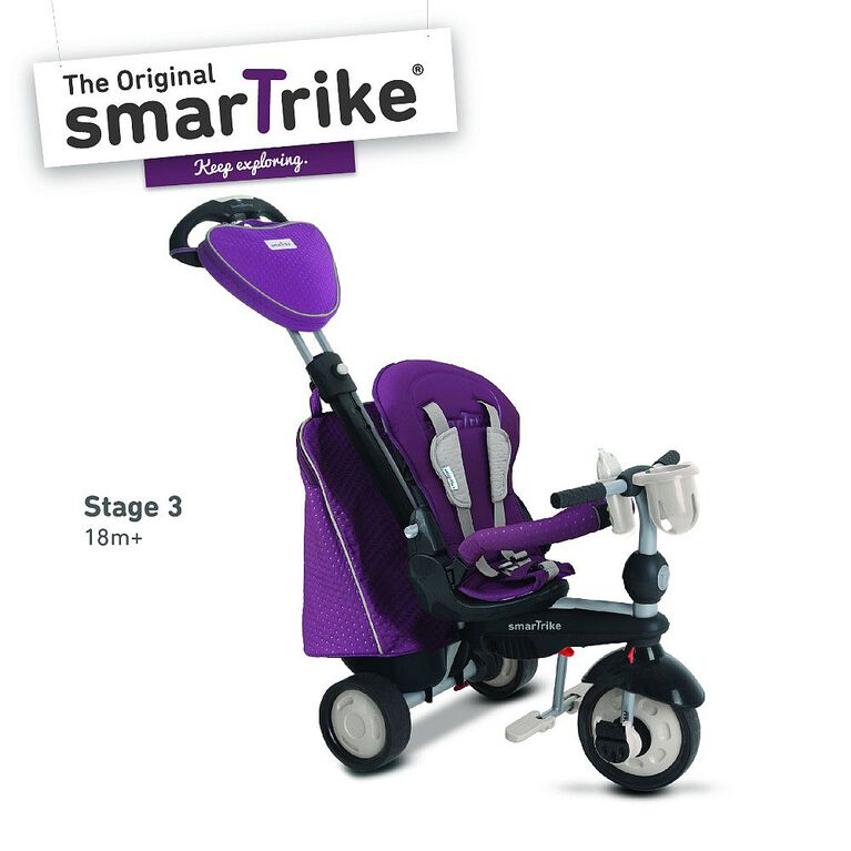 scale Metropolitan Assets SmarTrike: Infinity - Purple Convertible Trike - R Exclusive | Toys R Us  Canada