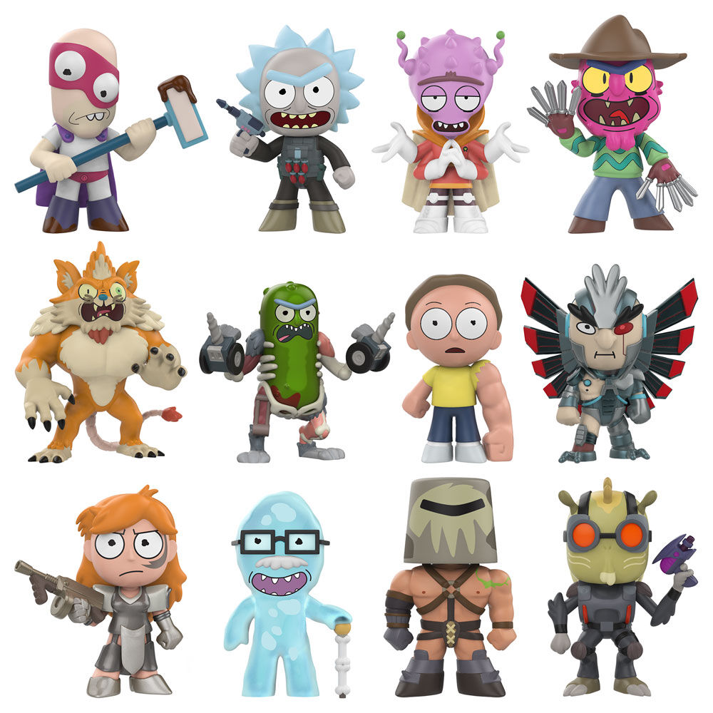 Rick and morty mystery mini plushies store