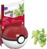 MEGA - Pokémon - Figurine articulée - Poussacha, Pokéball (27 pièces)