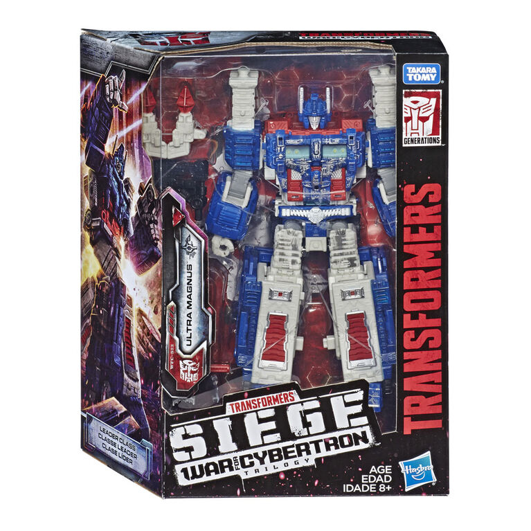 Transformers Generations War for Cybertron: Siege Leader Class Ultra Magnus Action Figure