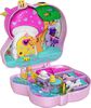 Polly Pocket Unicorn Forest Compact Playset with 2 Micro Dolls and 13 Accessories