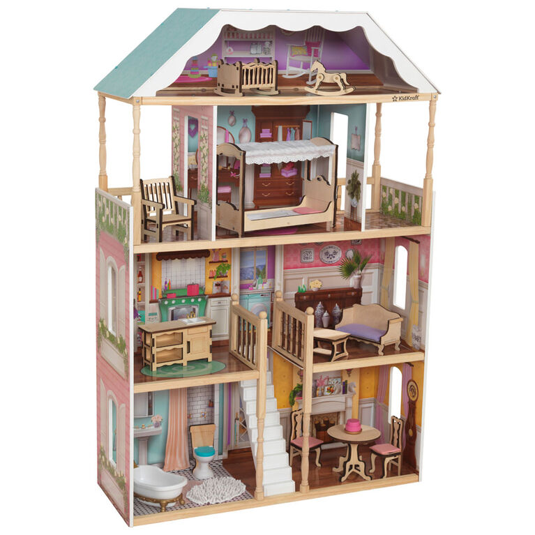 Maison de poupées Charlotte avec EZ Kraft Assembly