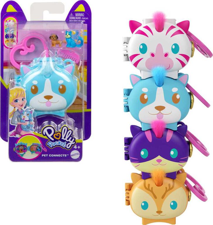 Polly Pocket Pet Connects Red Panda Compact Playset