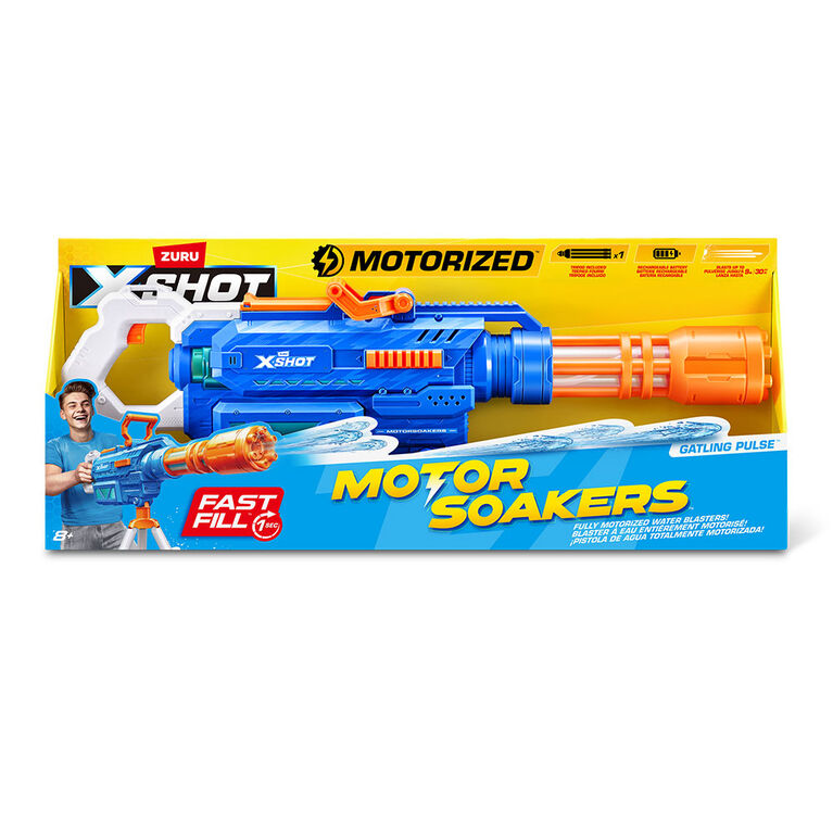 XSHOT Water Gatling Motor Soaker by ZURU.