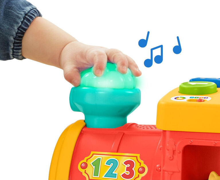 Fisher-Price - Little People - Le grand train des animaux ABC - Version anglaise et française