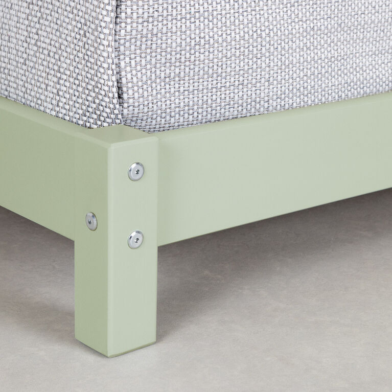 Sweedi Twin Bed House Frame Sage Green