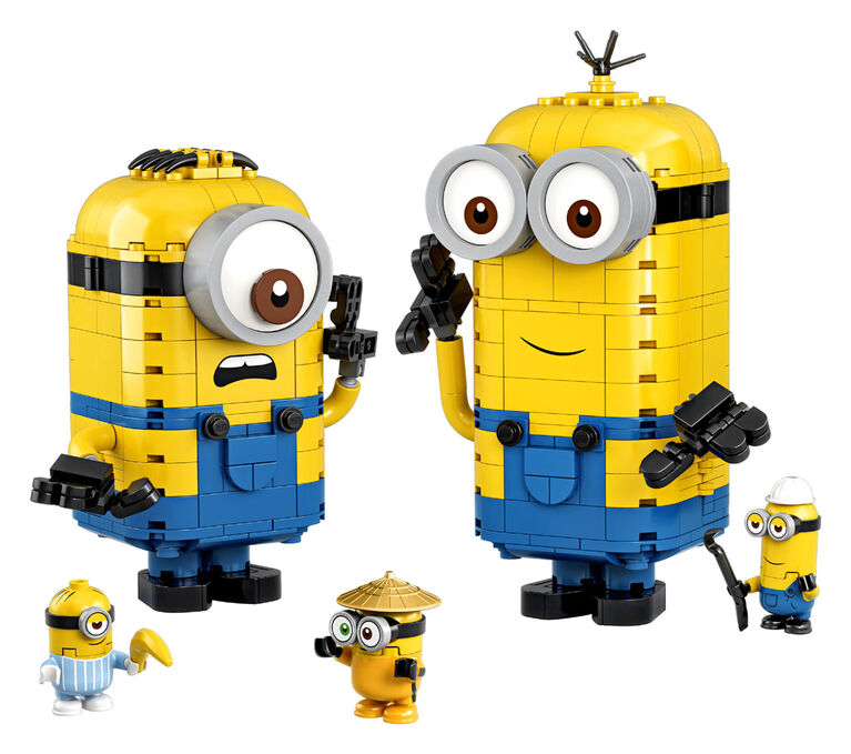 LEGO Minions Les maxi-Minions et leurs repaires 75551 (876 pièces)