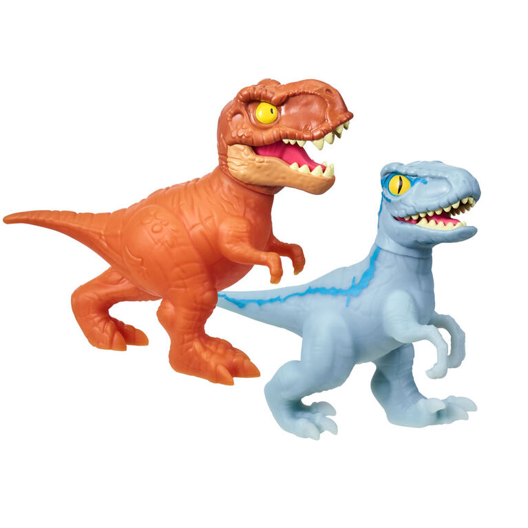 Heroes of Goo Jit Zu Jurassic World Stretch Heroes - Blue