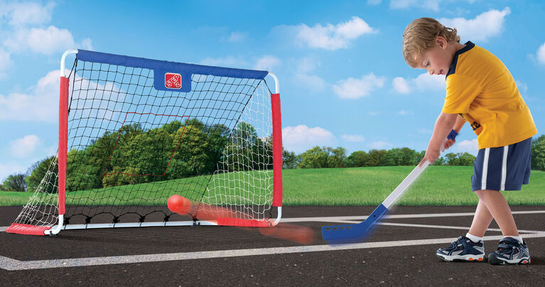 Step2 3-In-1 Soccer, Hockey & Pitchback Goal