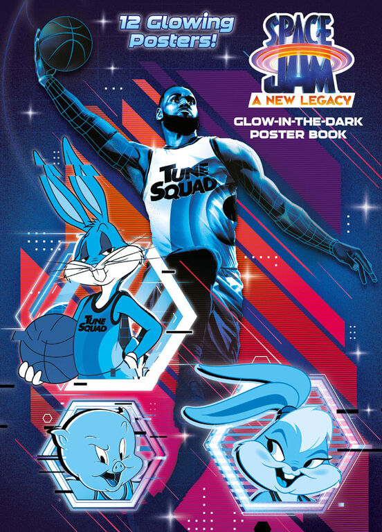 Space Jam: A New Legacy Glow-in-the-Dark Poster Book - English Edition