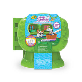 Arbre-cabane Safari Scribble Scrubbie - Notre exclusivité