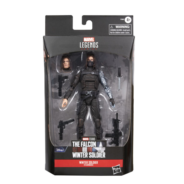 Marvel Legends Series Winter Soldier 6-inch Falcon and the Winter Soldier Disney+ Action Figure Toy