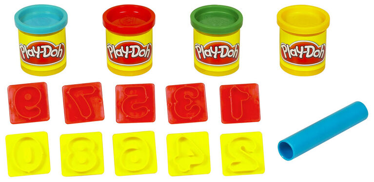 Play-Doh Number-Themed Bucket